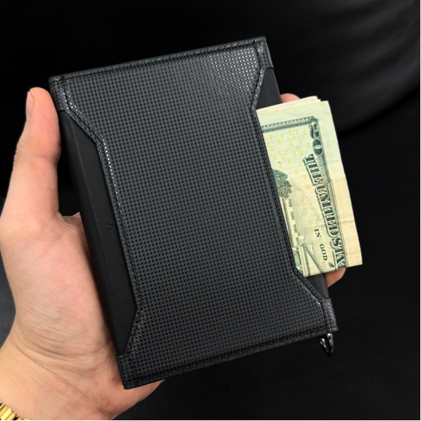 Porta Pasaporte Premium Monroe – Protección RFID, Compartimentos para Tarjetas, SIM y Efectivo, billetera