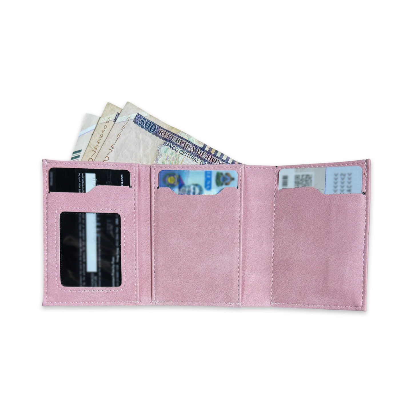 Tarjetero y billetera con RFID, dispensador de tarjetas, organizador de tarjetas, billetera y tarjetero, guarda efectivo y tarjetas