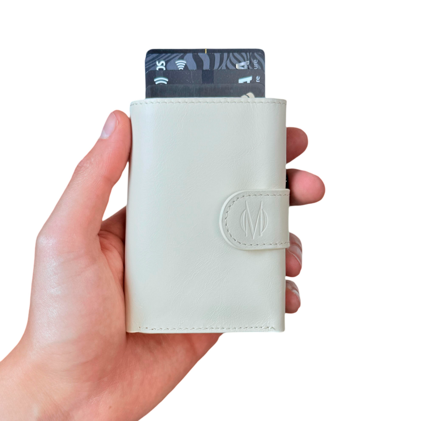 Monroe Magsafe Card Holder Edición 3 - dispensador de tarjetas, organizador de tarjetas, tarjetero con expulsor de tarjetas protección contra clonaciones, billetera versatil