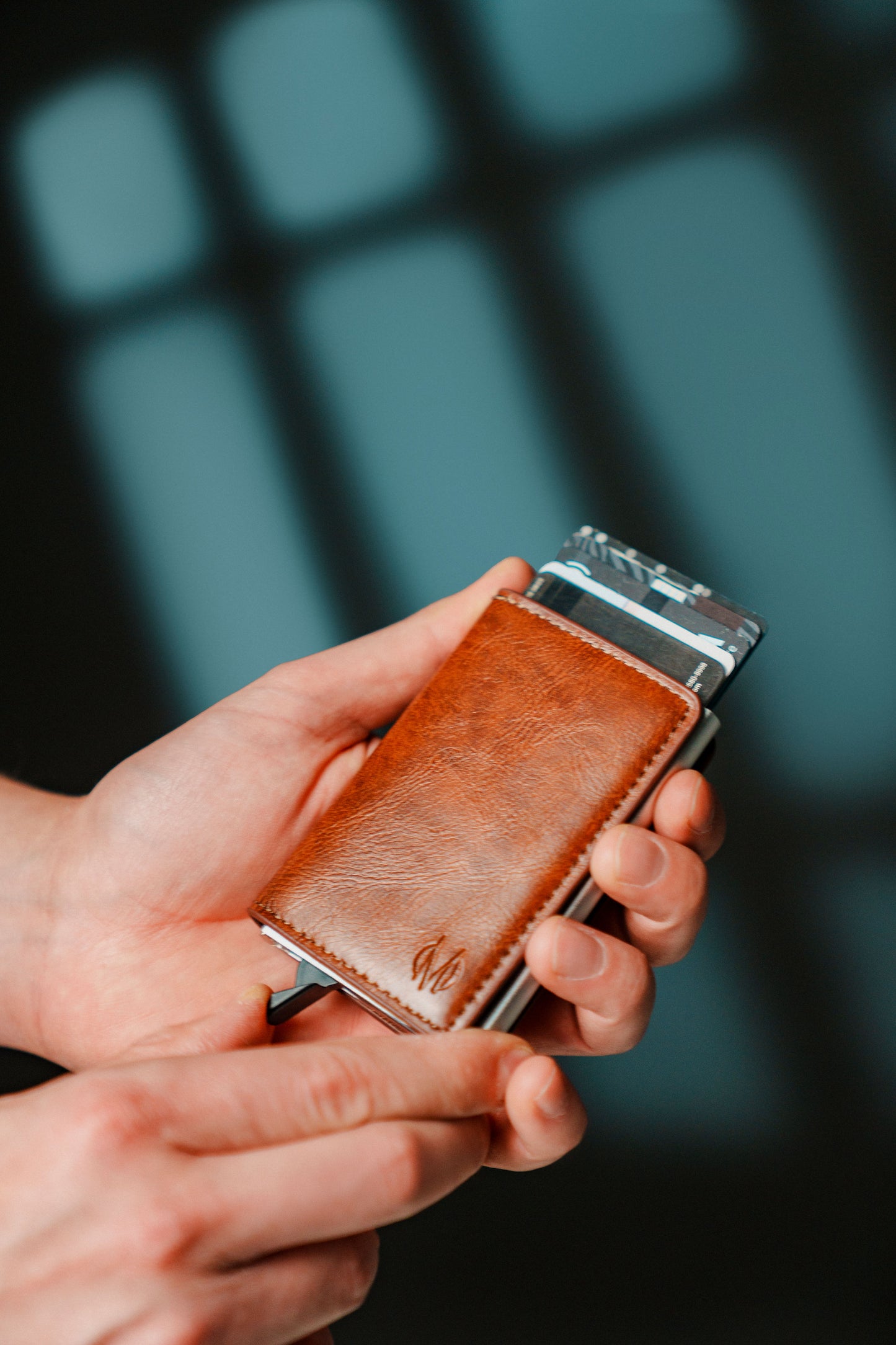 Tarjetero RFID, dispensador de tarjetas, organizador de tarjetas