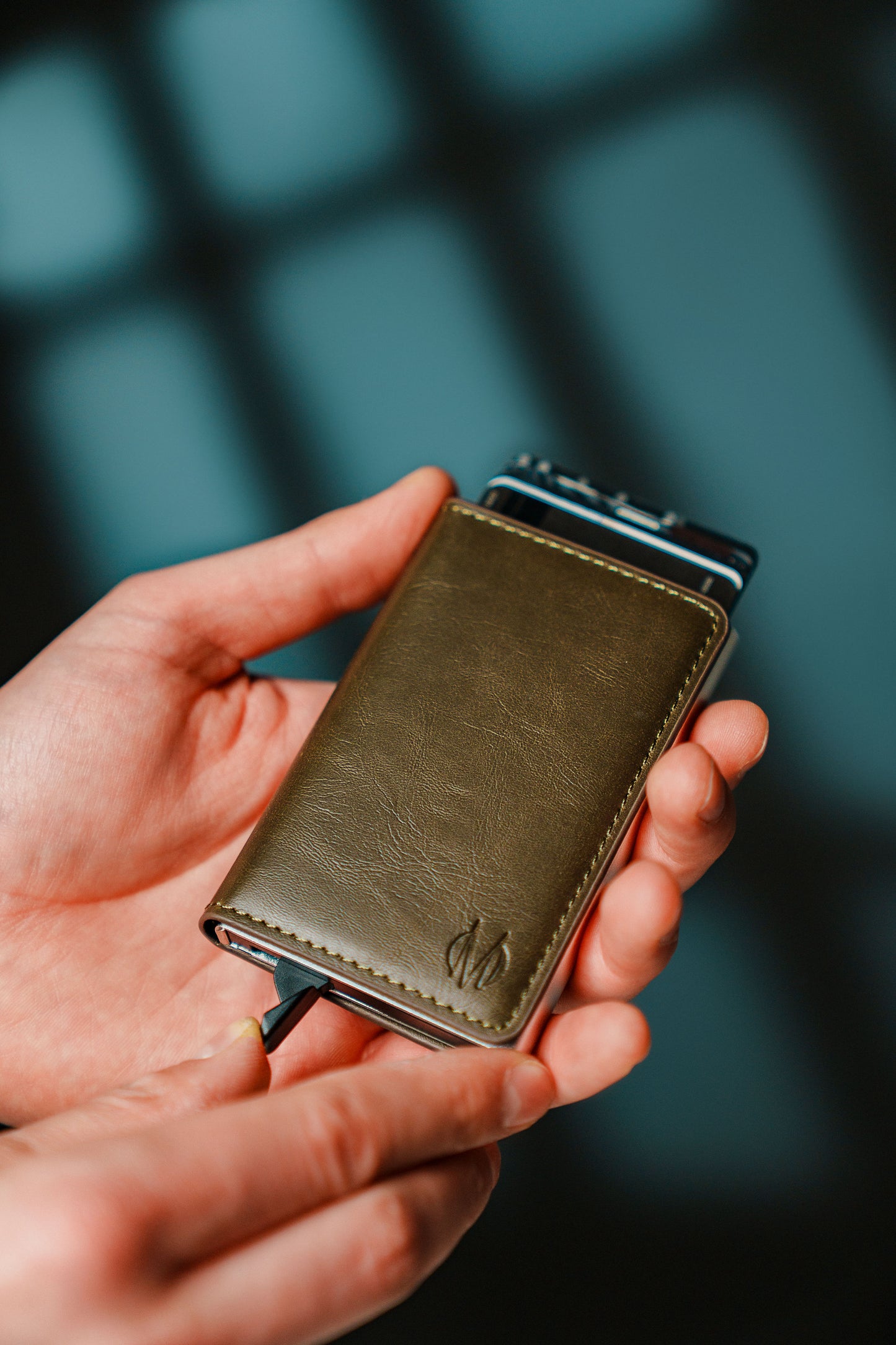 Tarjetero RFID, dispensador de tarjetas, organizador de tarjetas