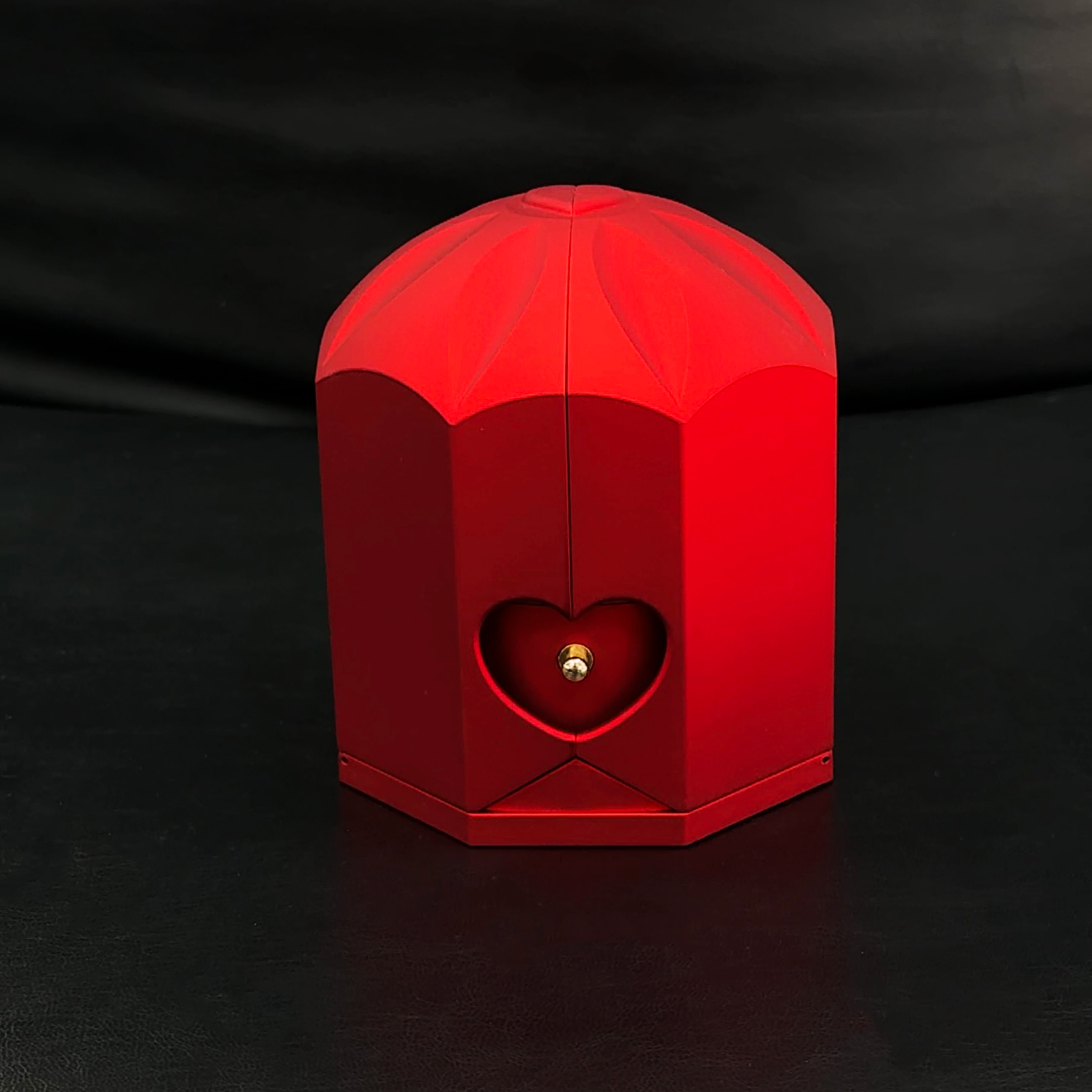 Caja de regalo con Rosa preservada para durar 5 años, con collar estilo carta de acero inoxidable. El mejor regalo de San Valentín 2026