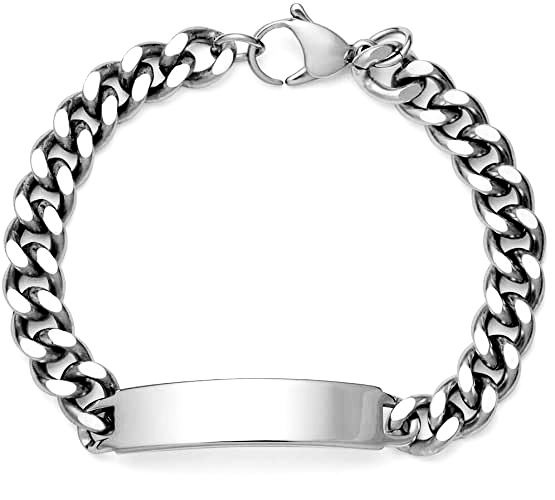 Pulsera de Acero Inoxidable Negra