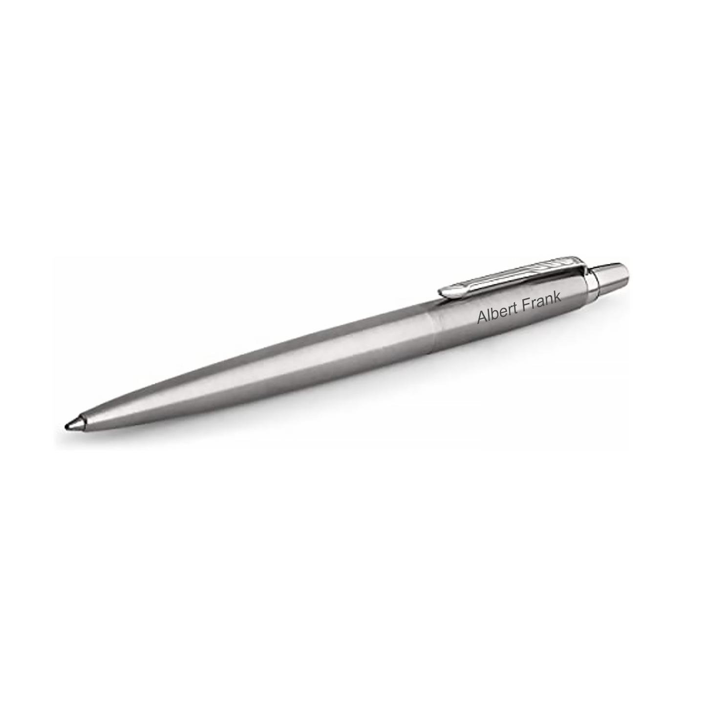 Boligrafo Parker Jotter de acero inoxidable flecha dorada, punta media, tinta Azul